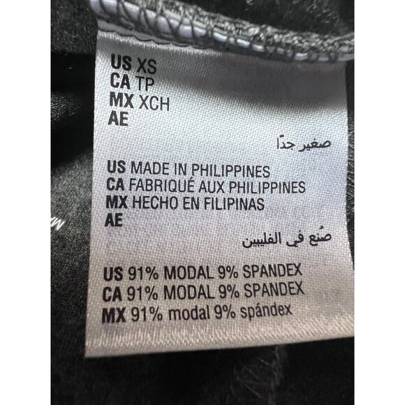 ALFANI WOMENS SIZE XSMALL ULTRA SOFT MODAL LEGGINGS HEATHER CHARCOAL GRAY NEW - Picture 11 of 13